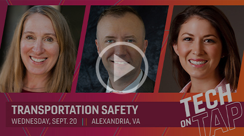 Charlie Klauer, Andy Schaudt, and Susan Soccolich - Transportation Safety Tech on Tap - Wednesday, September 20 | Alexandria, VA