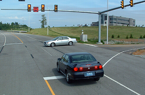 Smart Roads intersection