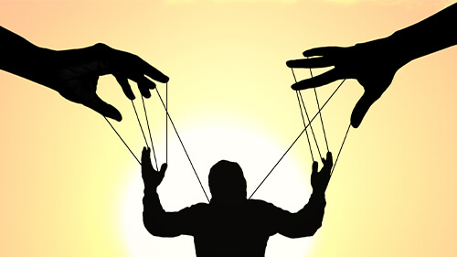 Leaders and concepts of being controlled with psychological persuasion