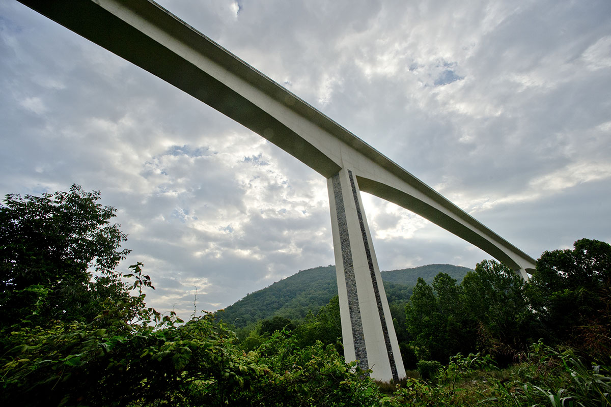 Virginia Smart Roads bridge